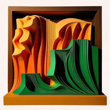 3D model Howard Hodgkin (STL)